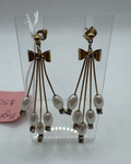 Vintage Costume Statement Earrings
