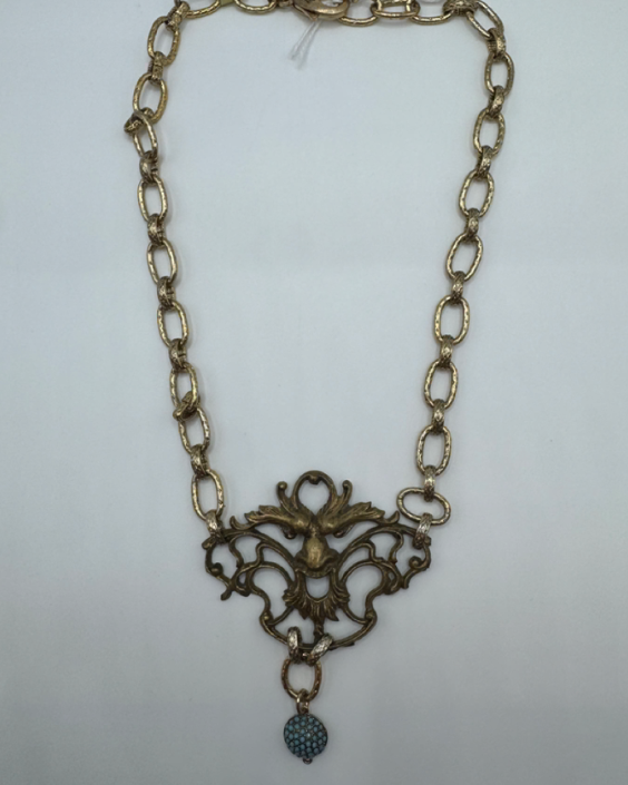 Lulu Frost One-of-a-Kind Antique Bronze Necklace