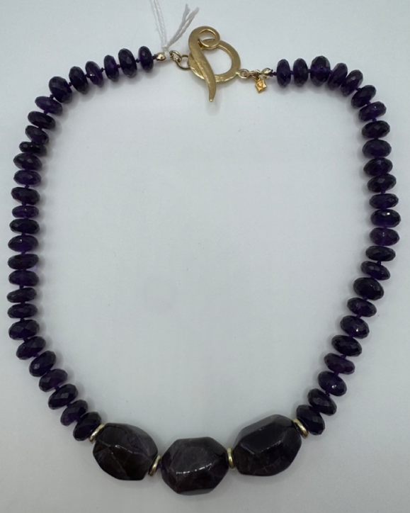 Cristina V. Amethyst Necklace