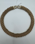 Vintage Mesh & Chain Collar Necklace