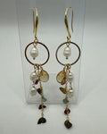 Gold-Plated French Hook Earrings