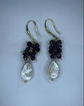 Lapis French Hook Earrings