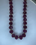 Agate Necklace Gold-Plated Clasp