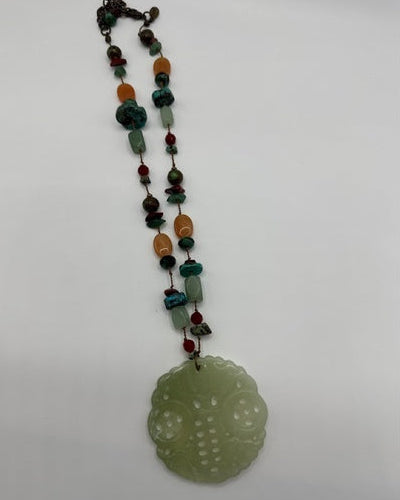 Vintage Chicos Jade Necklace