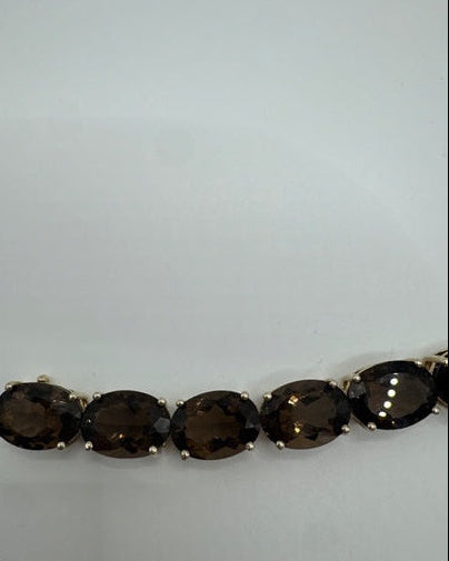 Vintage Smokey Quartz Bracelet