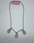 Purple Sea Glass Necklace