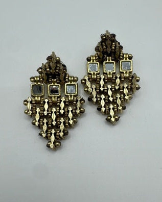Hand Beaded Earrings