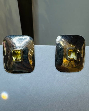 Vintage Sterling Silver Earrings