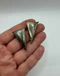 Pyrite Sterling Silver Earrings
