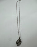 Kate Sydney Tourmaline Silver Necklace (One of a Kind)